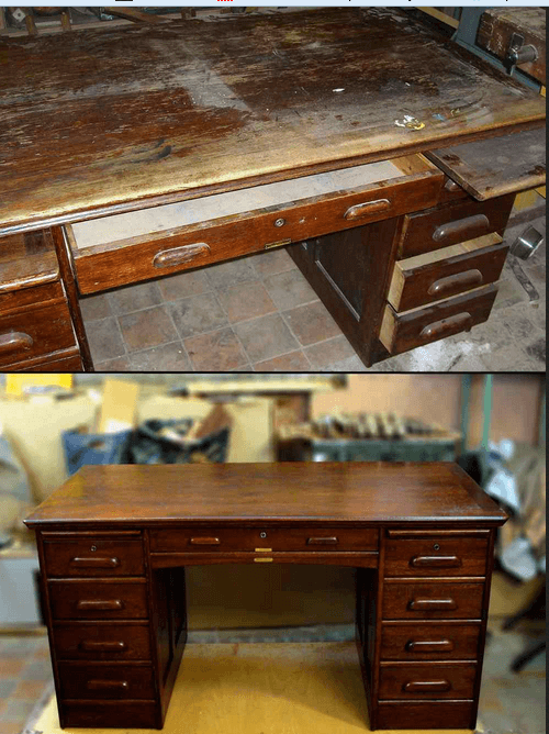 Реставрация старой деревянной мебели